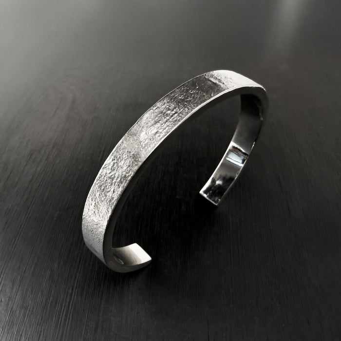 Handmade Heavy 925 Sterling Silver Cuff Bracelet