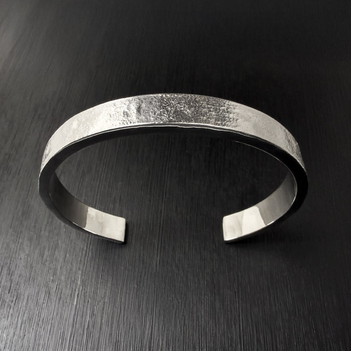 Handmade Heavy 925 Sterling Silver Cuff Bracelet