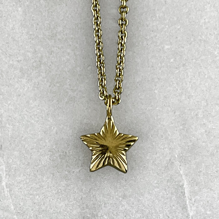Star Necklace, Gold Necklace, Celestial Necklace, Boho Necklace, Star Jewelry, Star Charm