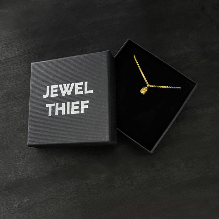 Tiny Ganesha Gold Necklace