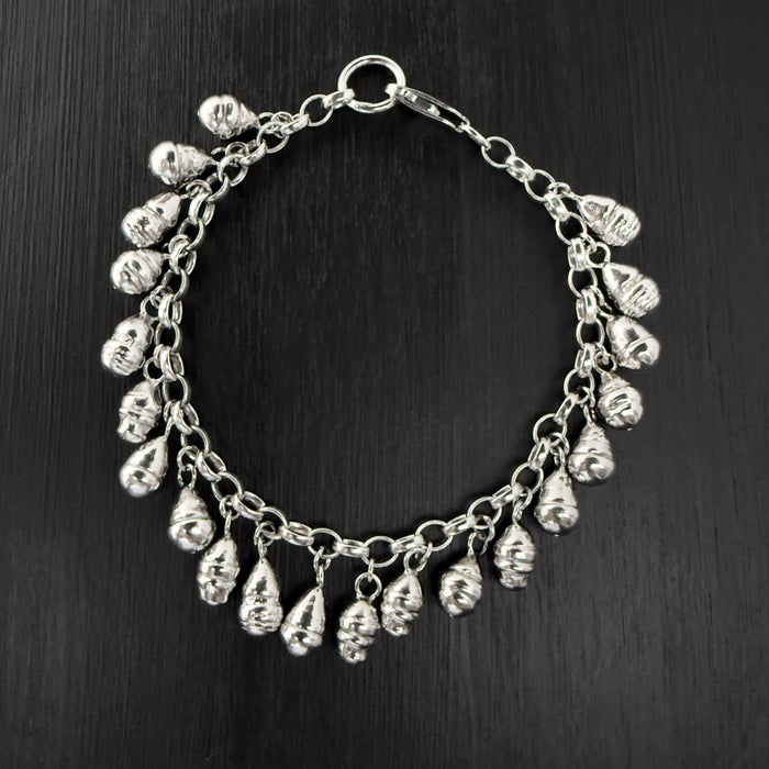 Sterling Silver Mermaid Pearl Bracelet