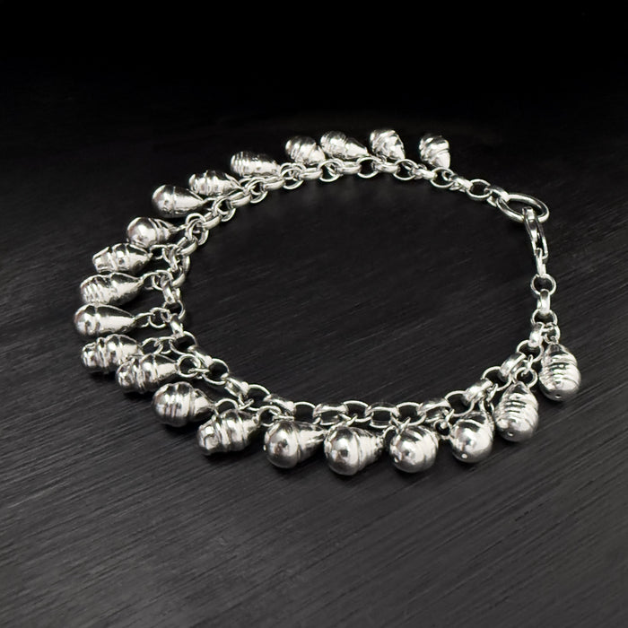 Sterling Silver Mermaid Pearl Bracelet