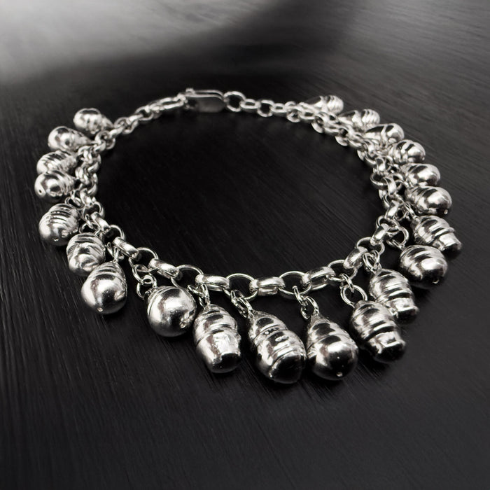 Sterling Silver Mermaid Pearl Bracelet