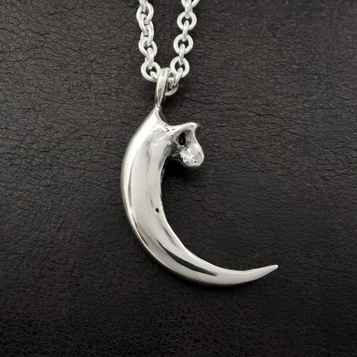 Hand Cast Bald Eagle Talon Pendant