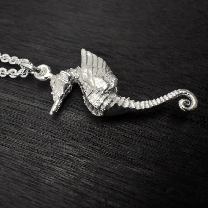 Winged Seahorse Necklace