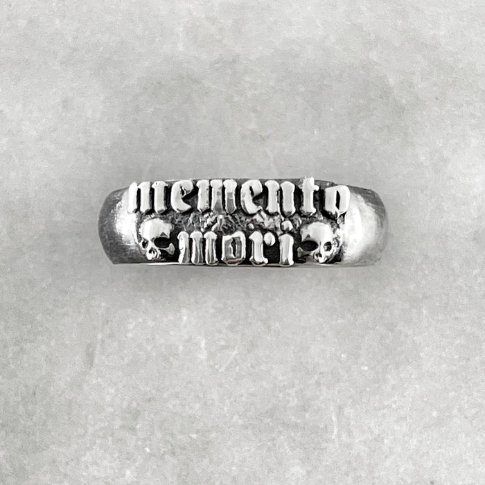 Two Skull Memento Mori Ring