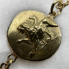 greek coin dangle drop earrings jewel thief Brighton