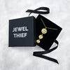 greek coin drop pendant necklace jewel thief Brighton