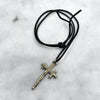 bronze cross crosslet pendant jewel thief Brighton