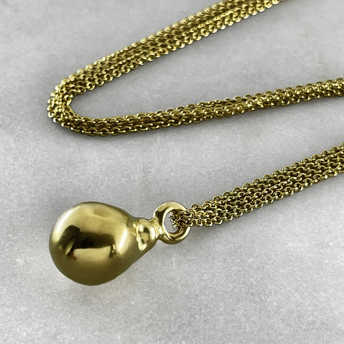 baroque pearl drop pendant necklace jewel thief Brighton