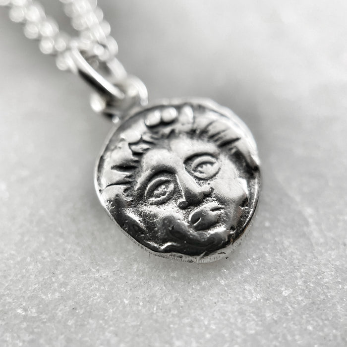 Apollo greek coin necklace jewel thief Brighton 