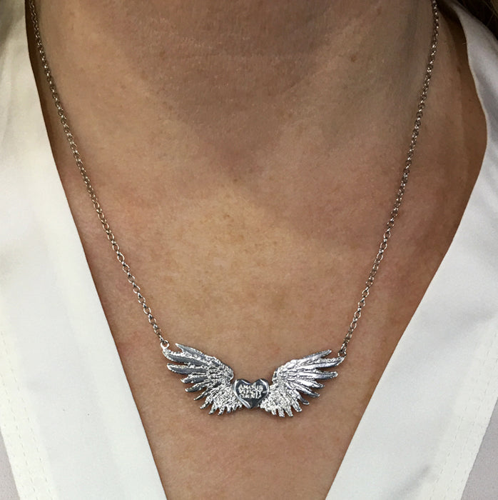 angel heart wings necklace jewel thief Brighton