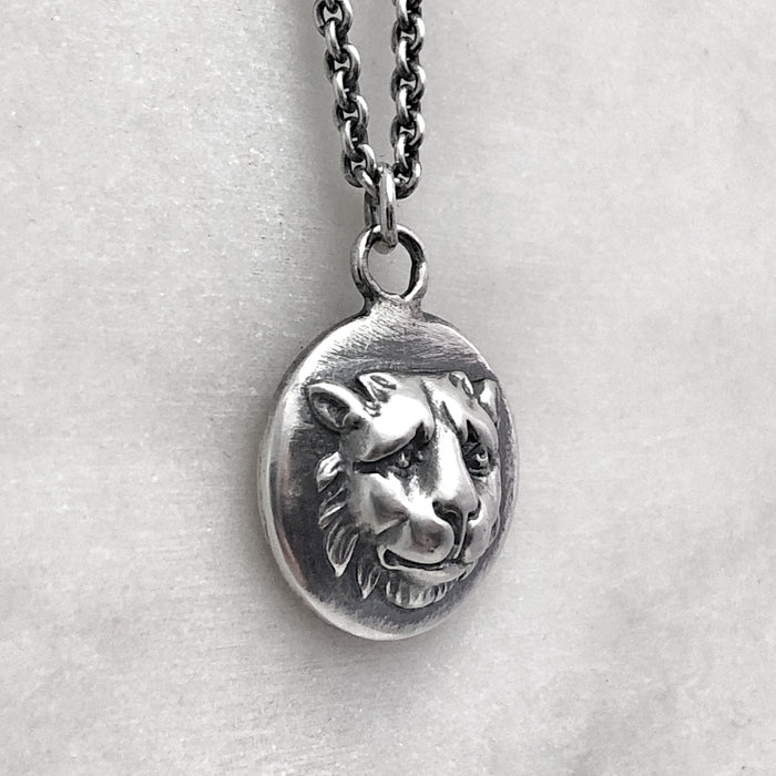 Lion Head Necklace