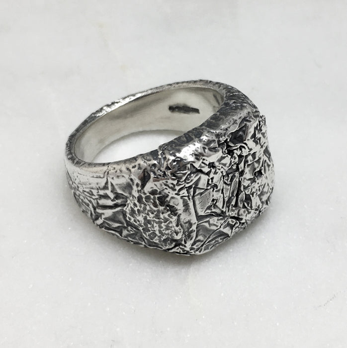 silver signet ring jewel thief brighton