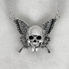 skull butterfly necklace jewel thief Brighton