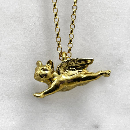 French bulldog pendant necklace jewel thief Brighton