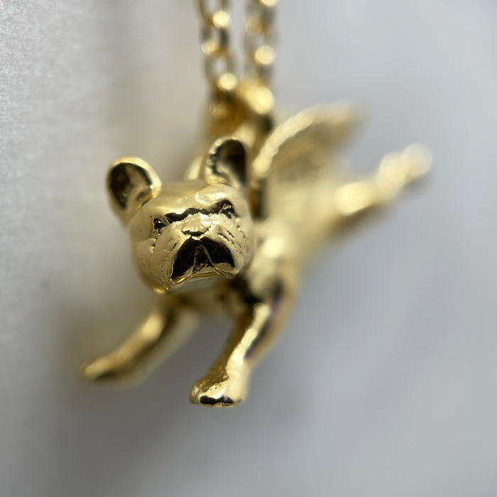 French bulldog pendant necklace jewel thief Brighton