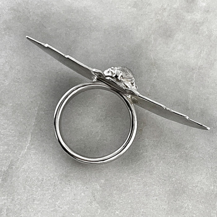 Winged Scarab Ring